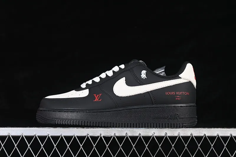 All categories Nk Air Force 1 Air Force series Nk Air Force 1 Low Air Force low-top Nike Air Force 1'07 Low Year of the Horse limited edition Ink white gel Air Force 1 low-top casual sneakers FV3694-104